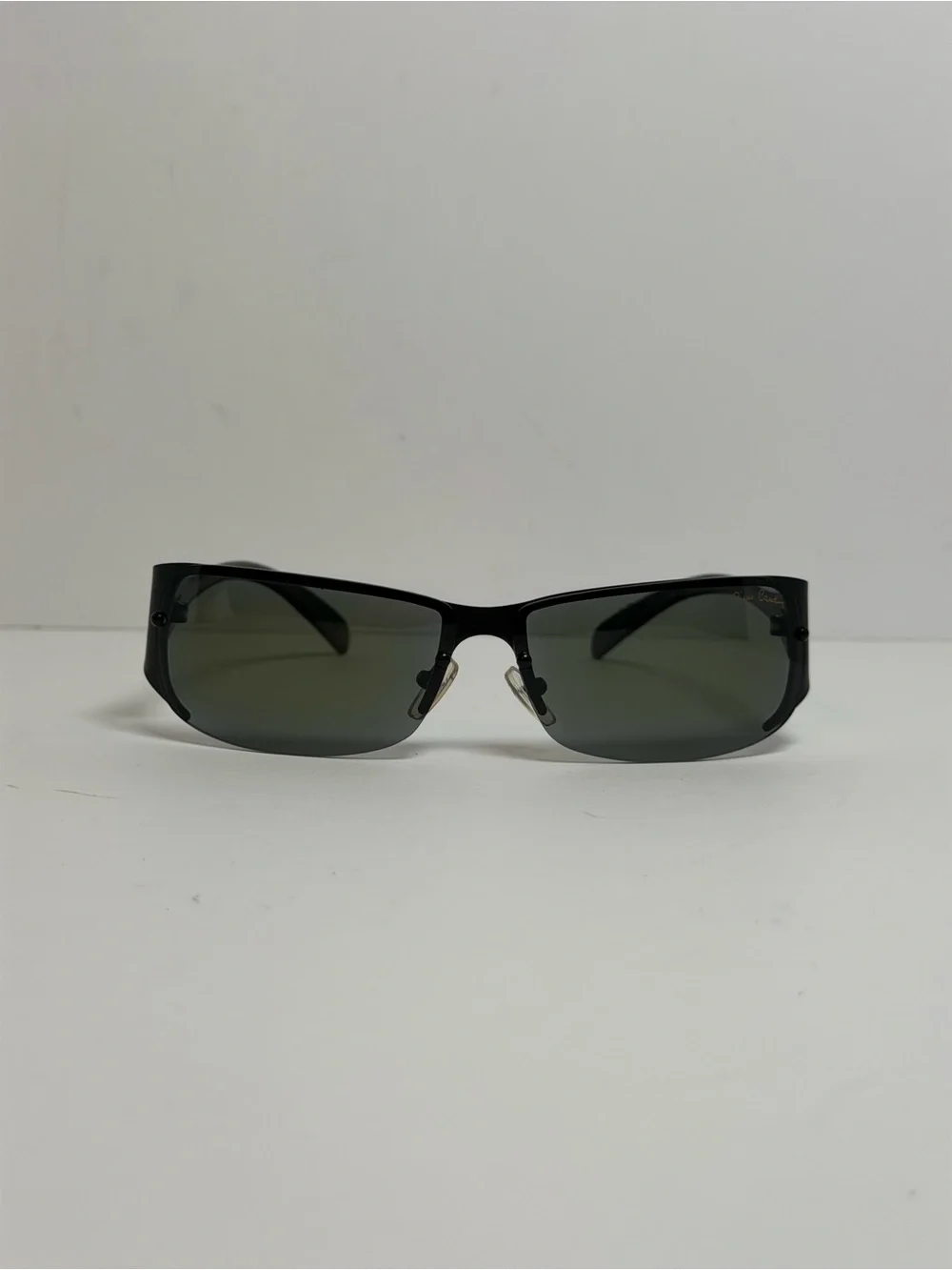 Vintage Pierre Cardin 90s Style Black Sunglasses